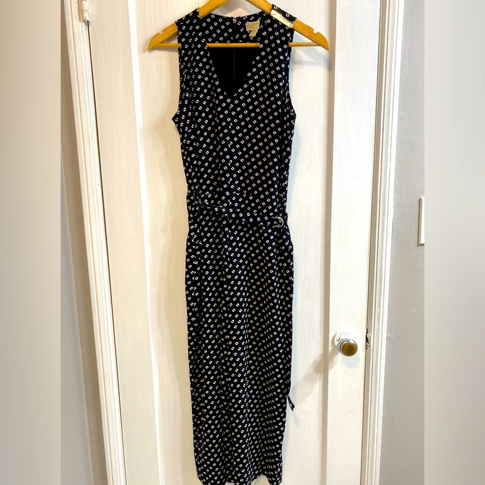 Michael kors sleeveless jumpsuit,with pockets